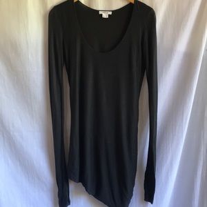 Helmut Lang dark grey shirt